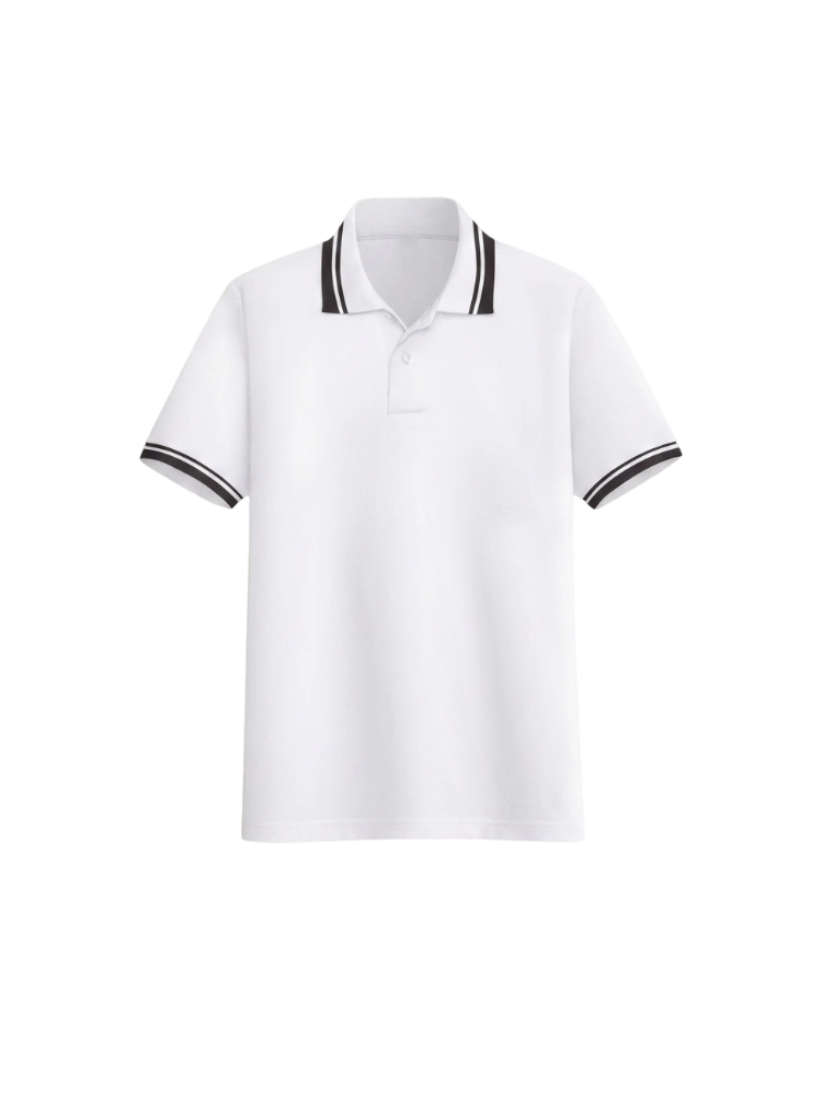 Tipped Collar Polo